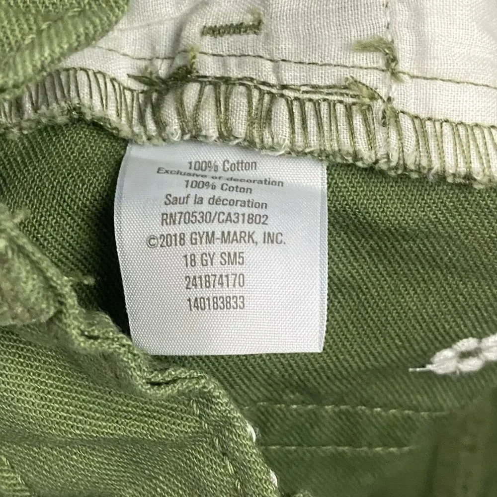 NEW GYMBOREE Olive Green 100% Cotton Skirt 10